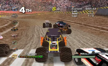 Monster Trux Arenas - Special Edition screen shot game playing